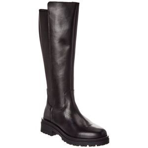 Dune London Tagu Leather Boot, Black